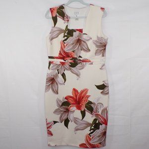 *Enfocus Studio Floral Sheath Dress, Sz 12,